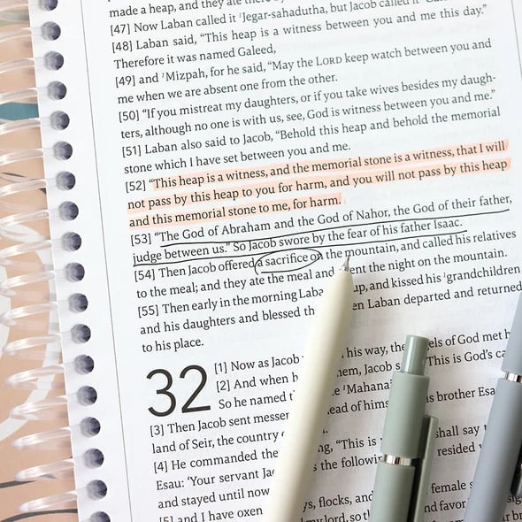 🙏🏼 A 52-Week Journey Through God's Word(✨Hardcover)